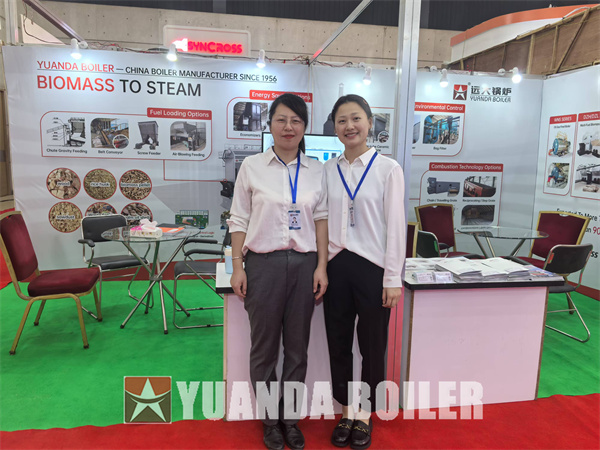 Bangladesh Papertech Expo Yuanda Wood Biomass Boiler For Paper Plant