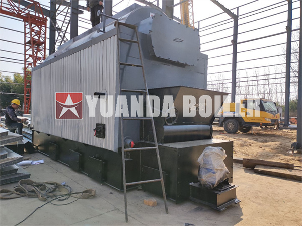 Poland Pet Food Factory Using 4Ton Biomass Steam Boiler With Reciprocating Grate